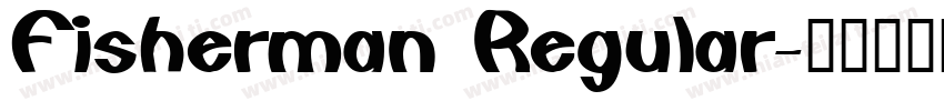 Fisherman Regular字体转换
